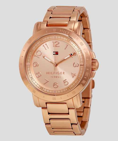  Shop Authentic Tommy Hilfiger Bella Rose Gold Dial Rose Gold Steel Strap Watch for Women - 1781396 - Luxxuri