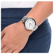  Shop Authentic Tommy Hilfiger White Dial Silver Steel Strap Watch for Women - 1781397 - Luxxuri