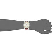  Shop Authentic Tommy Hilfiger Claudia White Dial Red Leather Strap Watch for Women - 1781816 - Luxxuri
