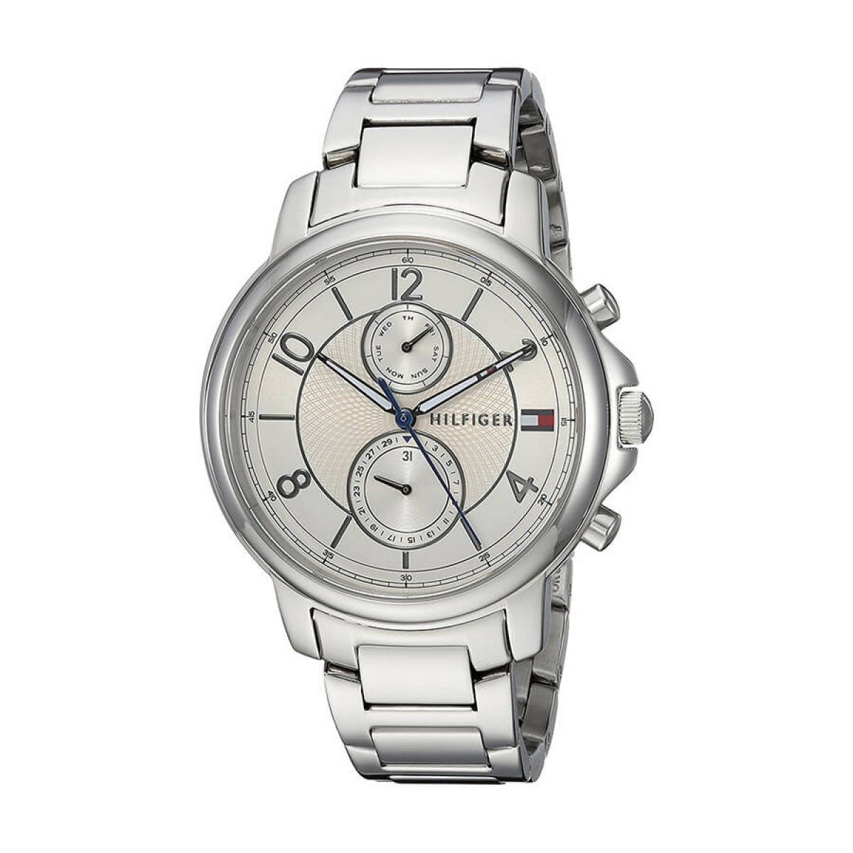  Shop Authentic Tommy Hilfiger Claudia White Dial Silver Steel Strap Watch for Women - 1781819 - Luxxuri