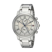  Shop Authentic Tommy Hilfiger Claudia White Dial Silver Steel Strap Watch for Women - 1781819 - Luxxuri