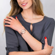  Shop Authentic Tommy Hilfiger Lynn Quartz Rose Gold Dial Rose Gold Mesh Bracelet Watch For Women - 1781865 - Luxxuri