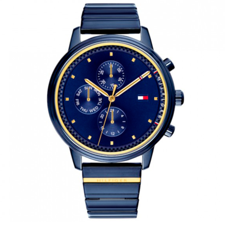  Shop Authentic Tommy Hilfiger Blake Blue Dial Blue Steel Strap Watch for Women - 1781893 - Luxxuri