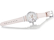 Shop Authentic Tommy Hilfiger Blake Chronograph Silver Dial Pink Leather Strap Watch For Women - 1781906 - Luxxuri