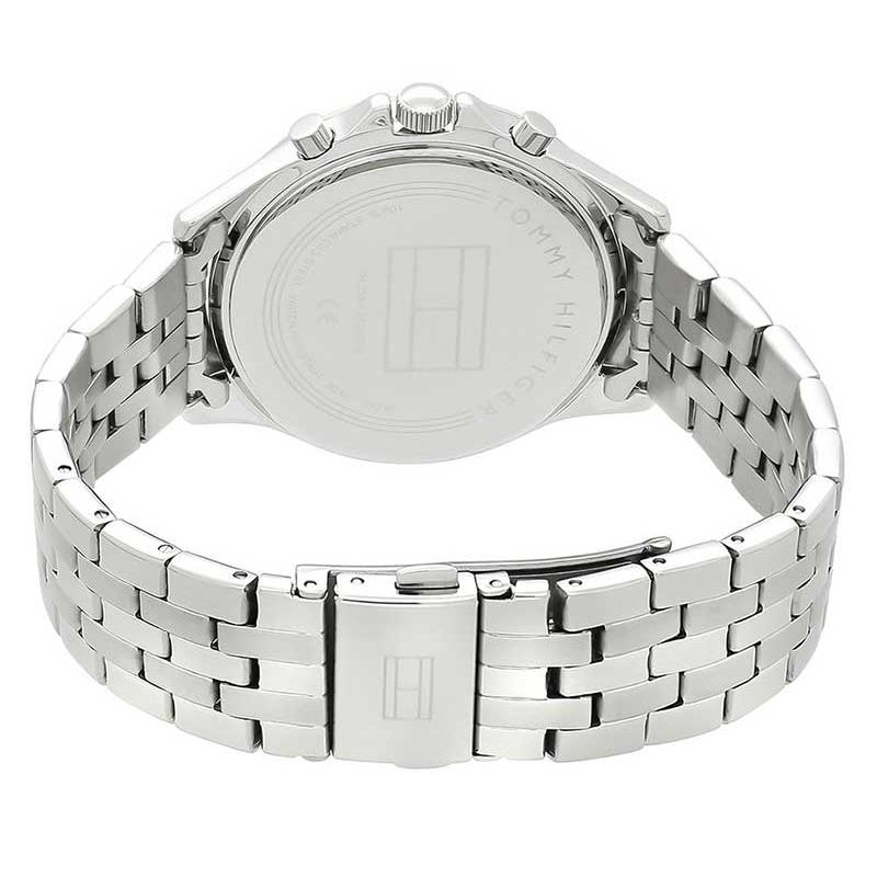  Shop Authentic Tommy Hilfiger Ari Diamonds Blue Dial Silver Steel Strap Watch for Women - 1781976 - Luxxuri