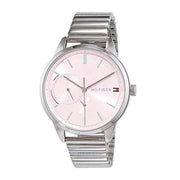  Shop Authentic Tommy Hilfiger Brooke Pink Dial Silver Steel Strap Watch for Women - 1782020 - Luxxuri