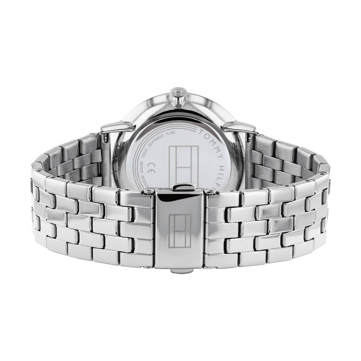  Shop Authentic Tommy Hilfiger Jenna Quartz White Dial Silver Steel Strap Watch for Women - 1782068 - Luxxuri