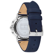  Shop Authentic Tommy Hilfiger Jenna White Dial Blue Leather Strap Watch for Women - 1782072 - Luxxuri