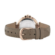  Shop Authentic Tommy Hilfiger Angela Quartz Silver Dial Brown Leather Strap Watch for Women - 1782125 - Luxxuri