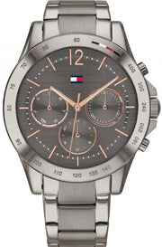  Shop Authentic Tommy Hilfiger Haven Chronograph Quartz Grey Dial Grey Steel Strap Watch For Women - 1782196 - Luxxuri