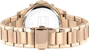  Shop Authentic Tommy Hilfiger Haven Chronograph Rose Gold Dial Rose Gold Steel Strap Watch For Women - 1782197 - Luxxuri