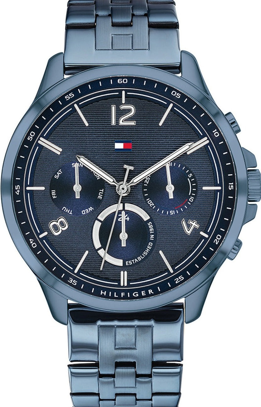  Shop Authentic Tommy Hilfiger Harper Quartz Blue Dial Blue Steel Strap Watch For Women - 1782227 - Luxxuri
