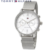  Shop Authentic Tommy Hilfiger Blake Diamonds Silver Dial Silver Mesh Bracelet Watch for Women - 1782301 - Luxxuri