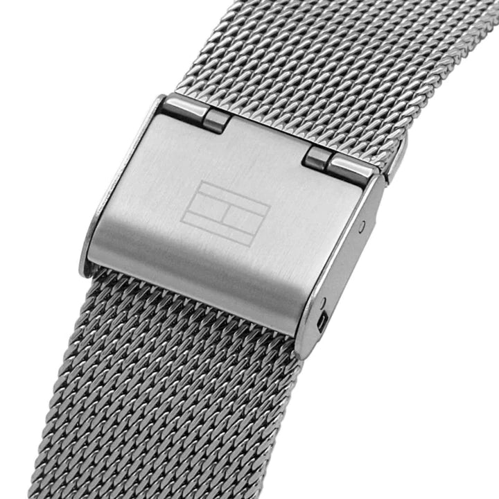  Shop Authentic Tommy Hilfiger Blake Quartz Grey Dial Silver Mesh Bracelet Watch for Men - 1782304 - Luxxuri