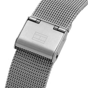  Shop Authentic Tommy Hilfiger Blake Quartz Grey Dial Silver Mesh Bracelet Watch for Men - 1782304 - Luxxuri