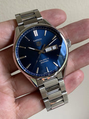  Shop Authentic Tag Heuer Carrera Blue Dial Watch for Men - WAR201E.BA0723 - Luxxuri