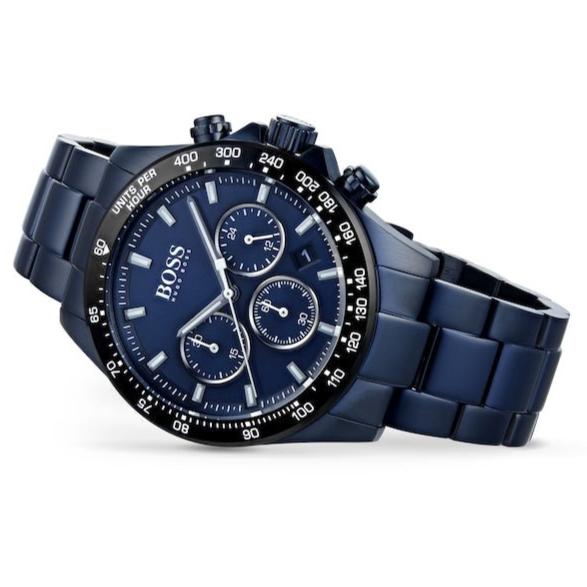  Shop Authentic Hugo Boss Hero Sport Lux Blue Dial Blue Steel Strap Watch for Men - 1513758 - Luxxuri