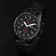  Shop Authentic Hugo Boss Aero Black Dial Black Steel Strap Watch for Men - 1513771 - Luxxuri