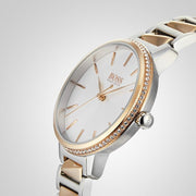  Shop Authentic Hugo Boss Signature Silver Dial Two Tone Steel Strap Watch for Women - 1502567 - Luxxuri