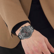  Shop Authentic Hugo Boss Allure Chronograph Grey Dial Grey Steel Strap Watch for Men - 1513924 - Luxxuri