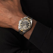  Shop Authentic Hugo Boss Energy Chronograph Grey Dial Two Tone Steel Strap Watch For Men - 1513974 - Luxxuri