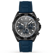  Shop Authentic Hugo Boss Energy Chronograph Grey Dial Green Rubber Strap Watch For Men - 1513972 - Luxxuri