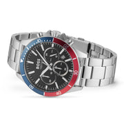  Shop Authentic Hugo Boss Troper Chronograph Black Dial Silver Steel Strap Watch For Men - 1514108 - Luxxuri