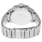 Shop Authentic Tommy Hilfiger Trent Chronograph Blue Dial Silver Steel Strap Watch for Men - 1791053 - Luxxuri