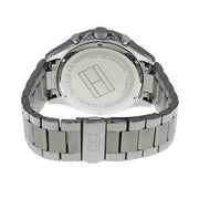  Shop Authentic Tommy Hilfiger Luke Quartz Black Dial Silver Steel Strap Watch for Men - 1791120 - Luxxuri