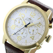  Shop Authentic Tommy Hilfiger Jake Quartz White Dial Brown Leather Strap Watch for Men - 1791231 - Luxxuri
