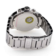 Shop Authentic Tommy Hilfiger Jackson Quartz Black Dial Silver Steel Strap Watch for Men - 1791243 - Luxxuri
