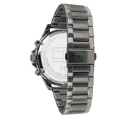  Shop Authentic Tommy Hilfiger Decker Quartz Black Dial Black Steel Strap Watch for Men - 1791347 - Luxxuri
