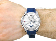  Shop Authentic Tommy Hilfiger Decker Quartz White Dial Blue Rubber Strap Watch for Men - 1791349 - Luxxuri