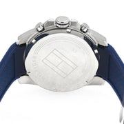  Shop Authentic Tommy Hilfiger Decker Quartz White Dial Blue Rubber Strap Watch for Men - 1791349 - Luxxuri