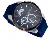  Shop Authentic Tommy Hilfiger Decker Quartz Blue Dial Blue Rubber Strap Watch for Men - 1791350 - Luxxuri