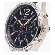  Shop Authentic Tommy Hilfiger Gavin Blue Dial Blue Leather Strap Watch for Men - 1791468 - Luxxuri