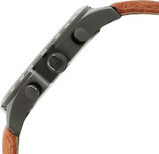  Shop Authentic Tommy Hilfiger Gavin Chronograph Quartz Black Dial Brown Leather Strap Watch for Men - 1791470 - Luxxuri