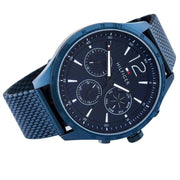  Shop Authentic Tommy Hilfiger Gavin Chronograph Blue Dial Blue Mesh Bracelet Watch for Men - 1791471 - Luxxuri
