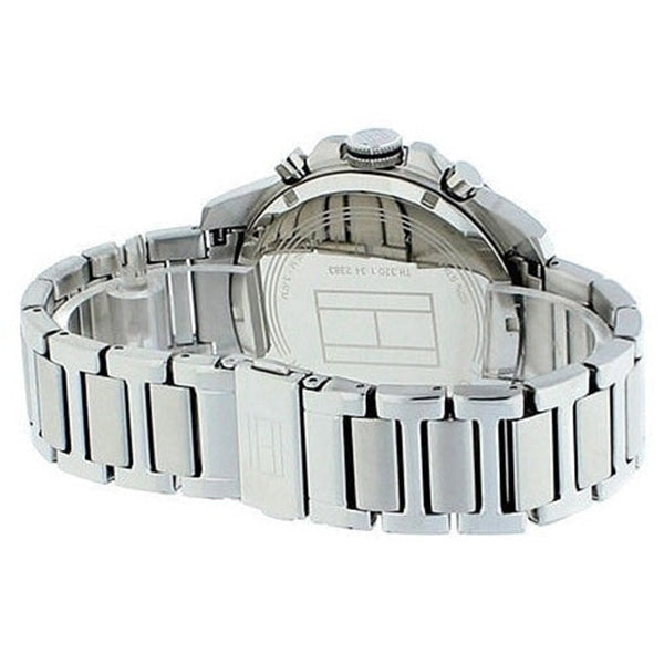  Shop Authentic Tommy Hilfiger Decker Quartz Black Dial Silver Steel Strap Watch for Men - 1791472 - Luxxuri