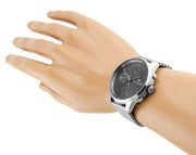  Shop Authentic Tommy Hilfiger Chase Quartz Grey Dial Silver Mesh Bracelet Watch For Men - 1791484 - Luxxuri