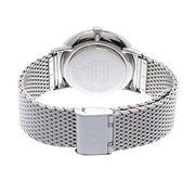  Shop Authentic Tommy Hilfiger Brooklyn Quartz Blue Dial Silver Mesh Bracelet Watch for Men - 1791505 - Luxxuri