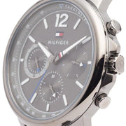 Shop Authentic Tommy Hilfiger London Chronograph Grey Dial Grey Mesh Bracelet Watch for Men - 1791530 - Luxxuri