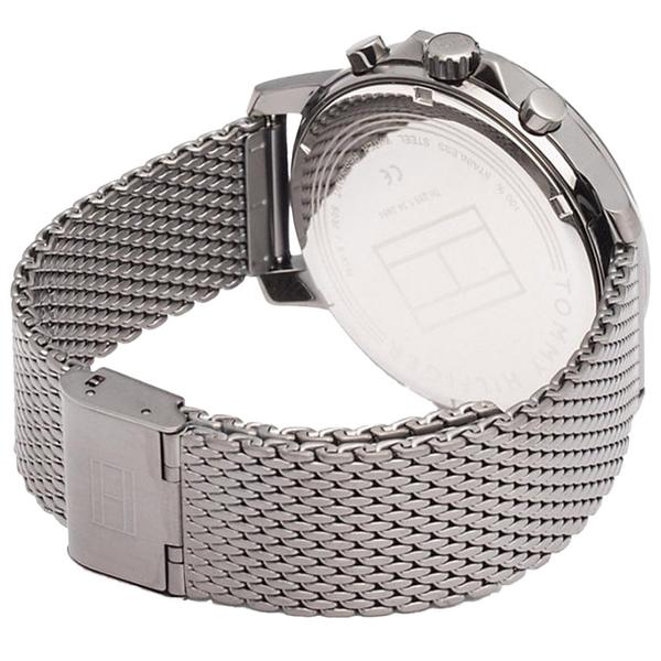  Shop Authentic Tommy Hilfiger London Chronograph Grey Dial Grey Mesh Bracelet Watch for Men - 1791530 - Luxxuri