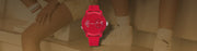  Shop Authentic Tommy Hilfiger Denim Red Dial Red Rubber Strap Watch for Men - 1791557 - Luxxuri