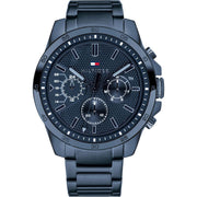  Shop Authentic Tommy Hilfiger Decker Chronograph Blue Dial Blue Steel Strap Watch for Men - 1791560 - Luxxuri