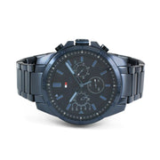  Shop Authentic Tommy Hilfiger Decker Chronograph Blue Dial Blue Steel Strap Watch for Men - 1791560 - Luxxuri