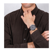  Shop Authentic Tommy Hilfiger Decker Grey Dial Brown Leather Strap Watch for Men - 1791562 - Luxxuri