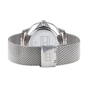  Shop Authentic Tommy Hilfiger Hunter Quartz Black Dial Silver Steel Strap Watch for Men - 1791610 - Luxxuri
