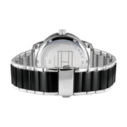  Shop Authentic Tommy Hilfiger Sneaker Quartz Black Dial Two Tone Steel Strap Watch for Men - 1791619 - Luxxuri