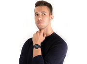  Shop Authentic Tommy Hilfiger Austin Quartz Blue Dial Blue Rubber Strap Watch for Men - 1791635 - Luxxuri